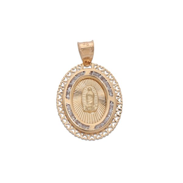 medallas de oro de la virgen de guadalupe