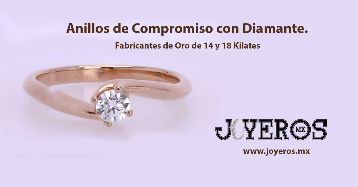 Anillos de Compromiso Diamante Guadalajara.