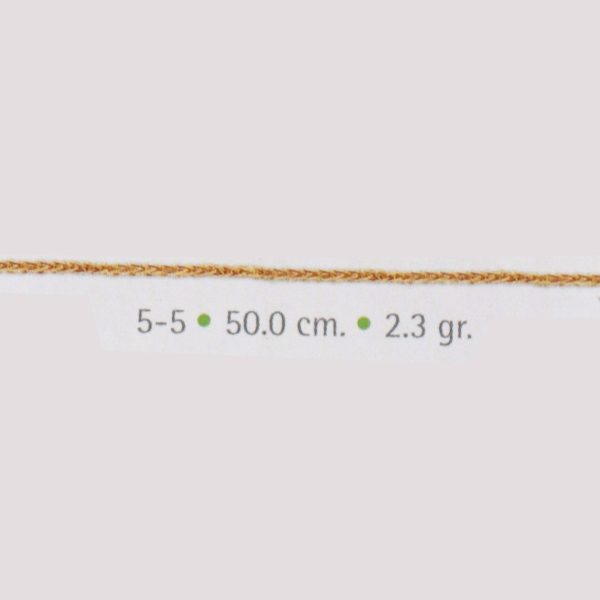 cadena de oro espiga