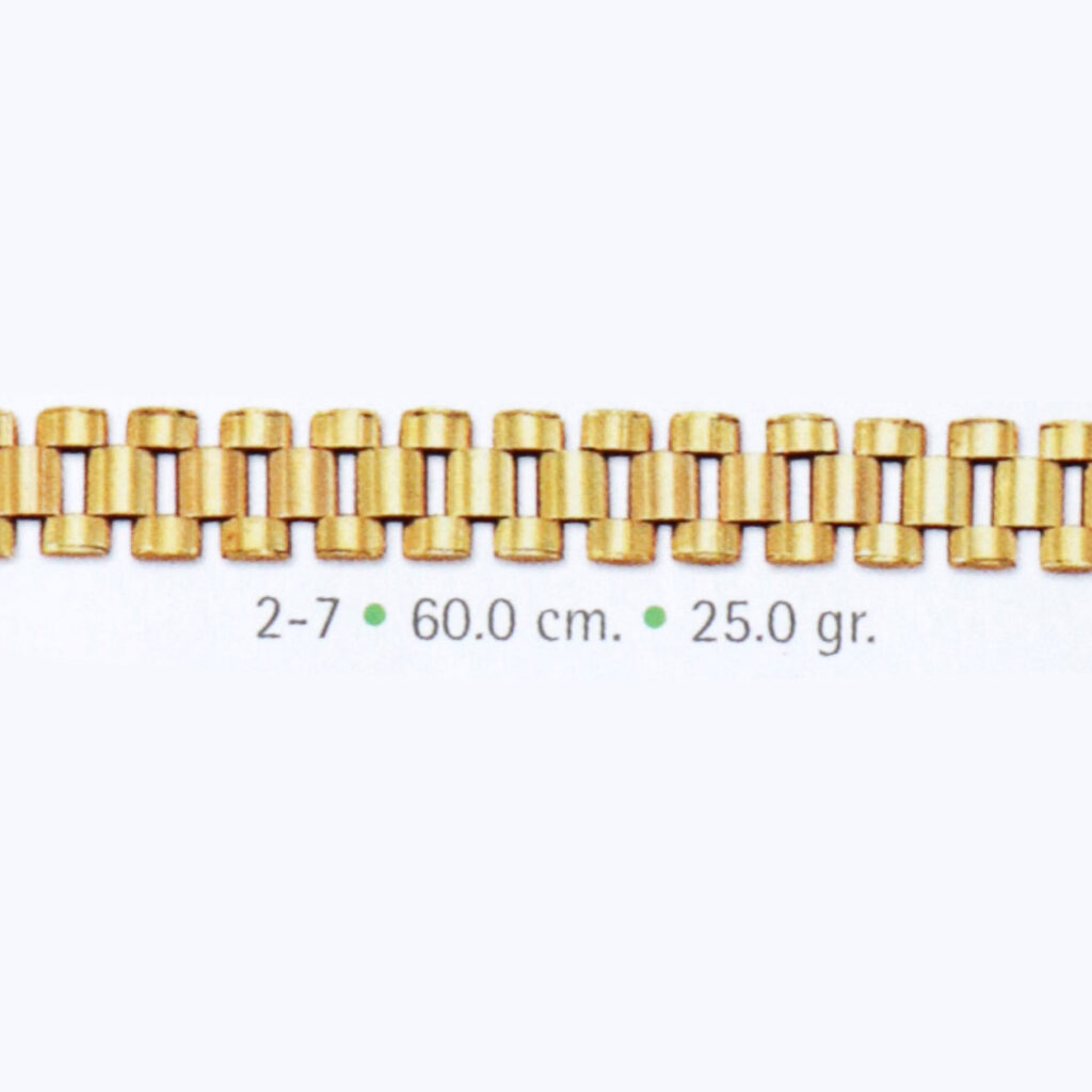 cadena de oro rolex