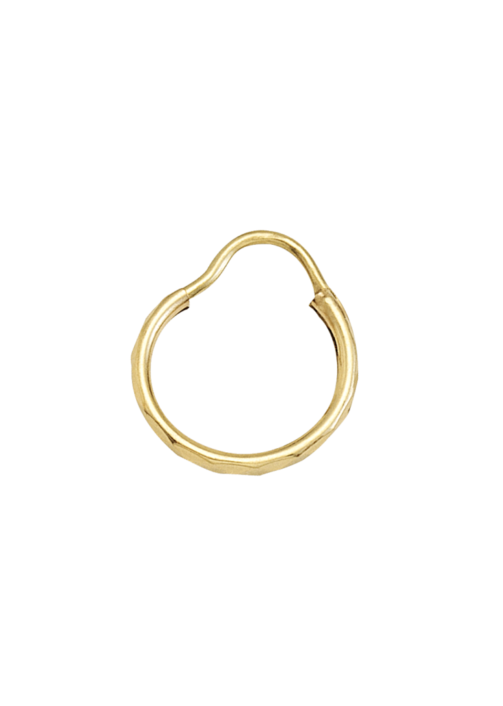arracada de oro pequeña