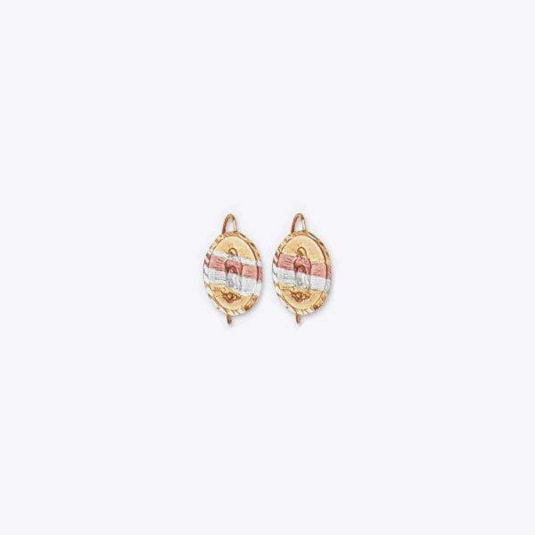 aretes de oro