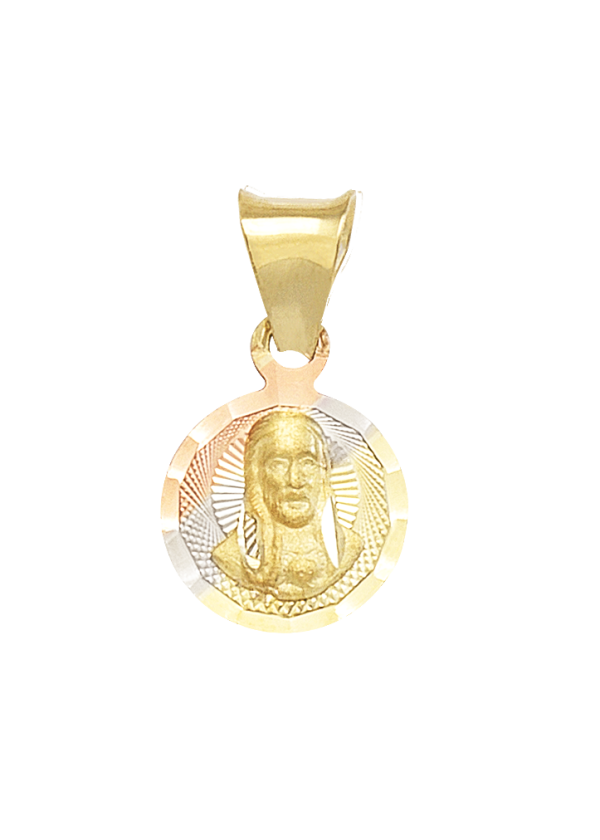 medalla para bautizo de cristo