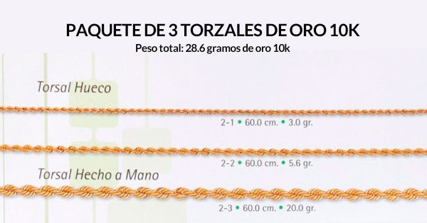torzales de oro
