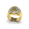 Anillo para hombre prosperity and hope en Oro 14k - Imagen 2