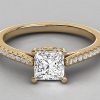 Anillo de compromiso Princess Flash - Imagen 8