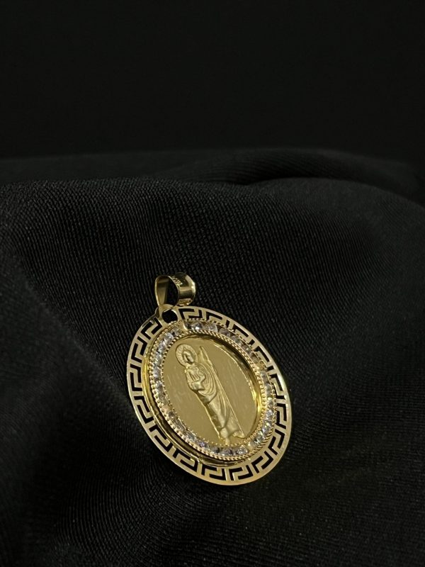 Medalla de San Judas Tadeo en Oro 10k