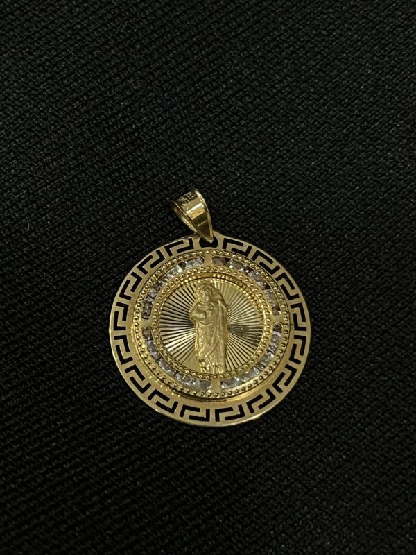 Medalla San Judas Tadeo en Oro 10k