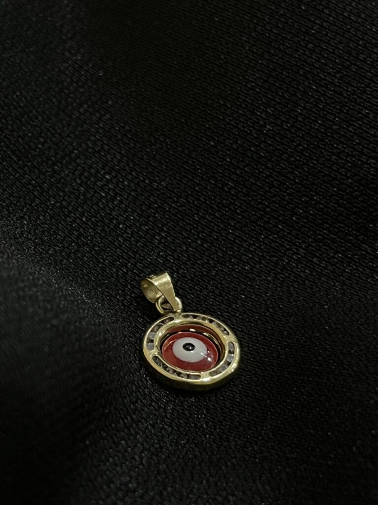 Dije de Ojo Turco en Oro 10k