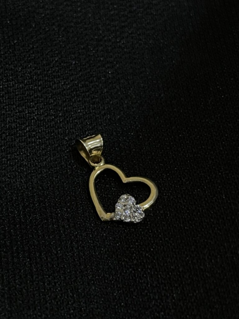 Dije de Corazón en Oro 10k