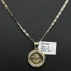 Cadena de oro 3.2 Gramos Tipo Gucci Amarilla Con dije De oro 10 Kilates - Imagen 3