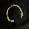 Pulso de oro italiano para mujer de 10k 6.5 grs y 16 cm de largo. - Imagen 3