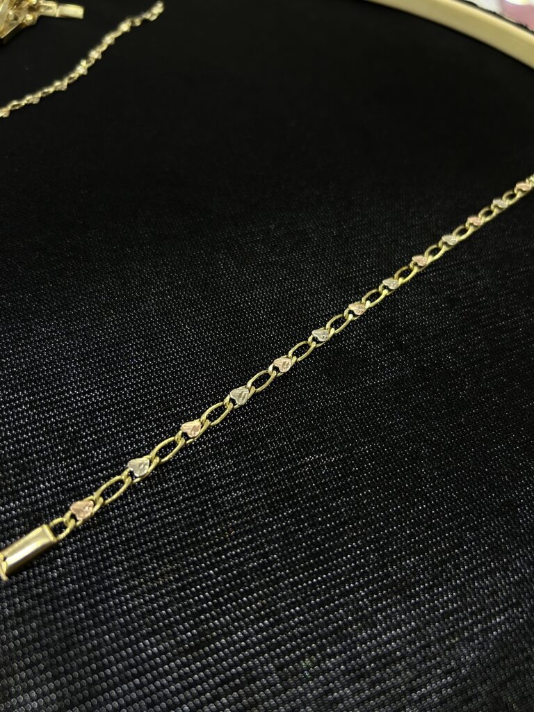 Pulso de Dama Oro 10k Mod: 34803 5.1 gr 19cm