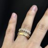 ARGOLLAS DE MATRIMONIO ORO  10K - Imagen 2