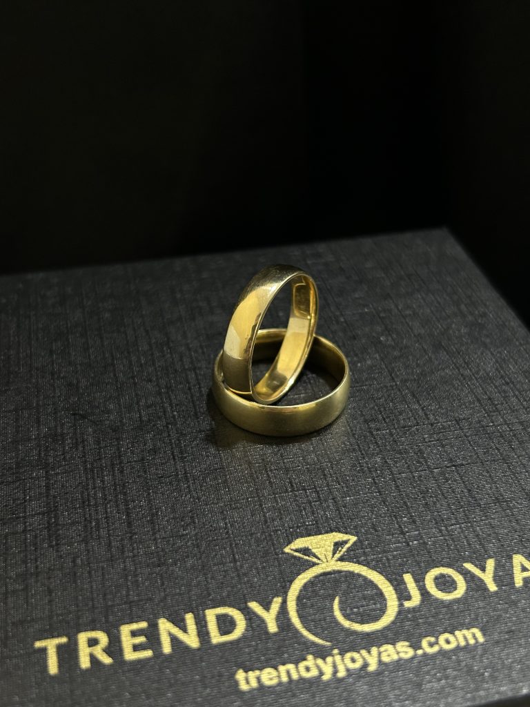 ARGOLLAS DE MATRIMONIO ORO AMARILLO 10K