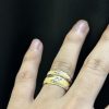 ARGOLLAS DE MATRIMONIO ORO 10 QUILATES - Imagen 4