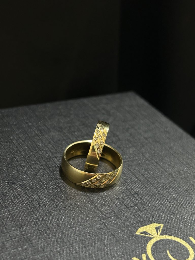 ARGOLLAS DE MATRIMONIO DE ORO 10 QUILATES