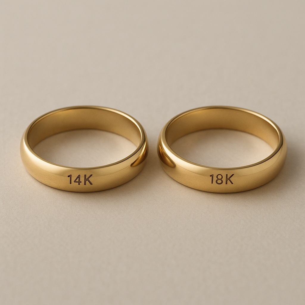 Diferencia entre oro 14k y 18k: guía práctica y compras